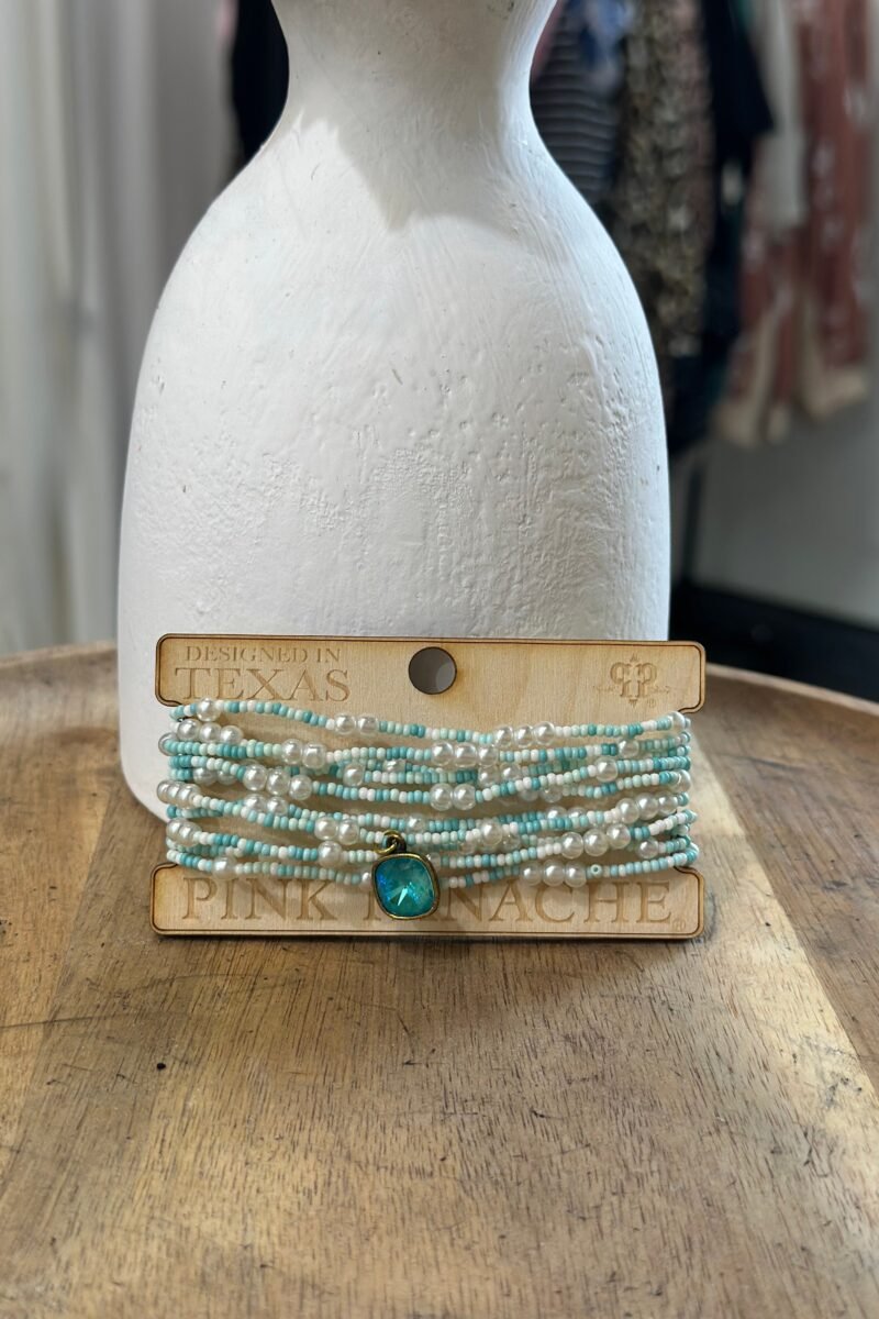 Teal Bracelet Stack
