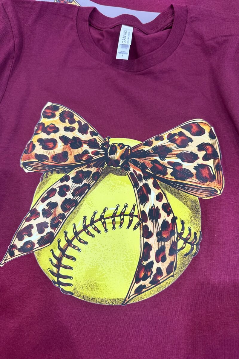 Bow Softball Tee