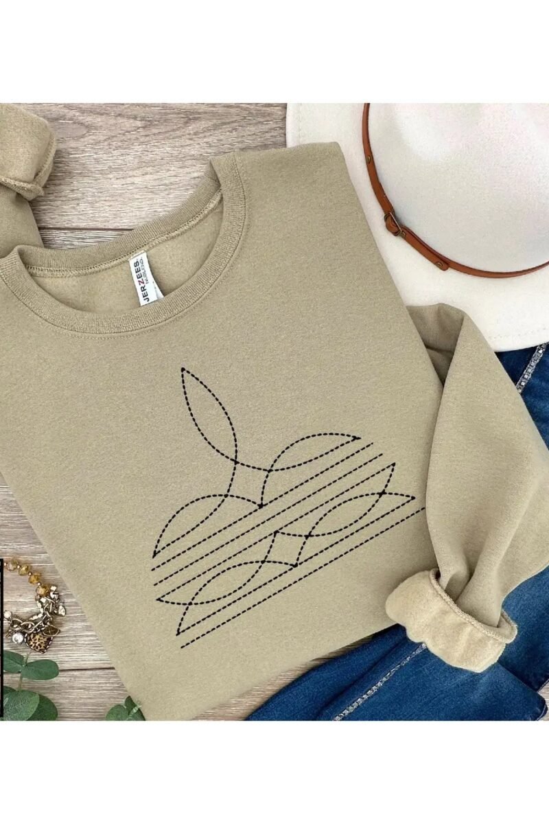 Boot Stitch- Sweatshirt
