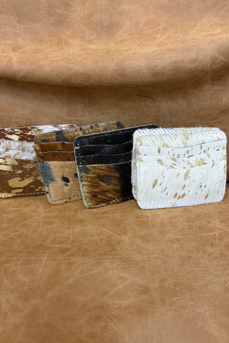 Cowhide Card Holder