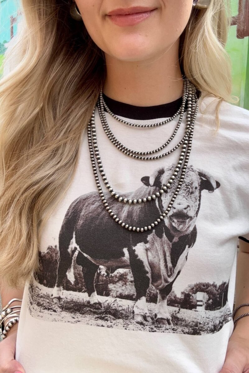 The Horned Bull Ringer Tee 