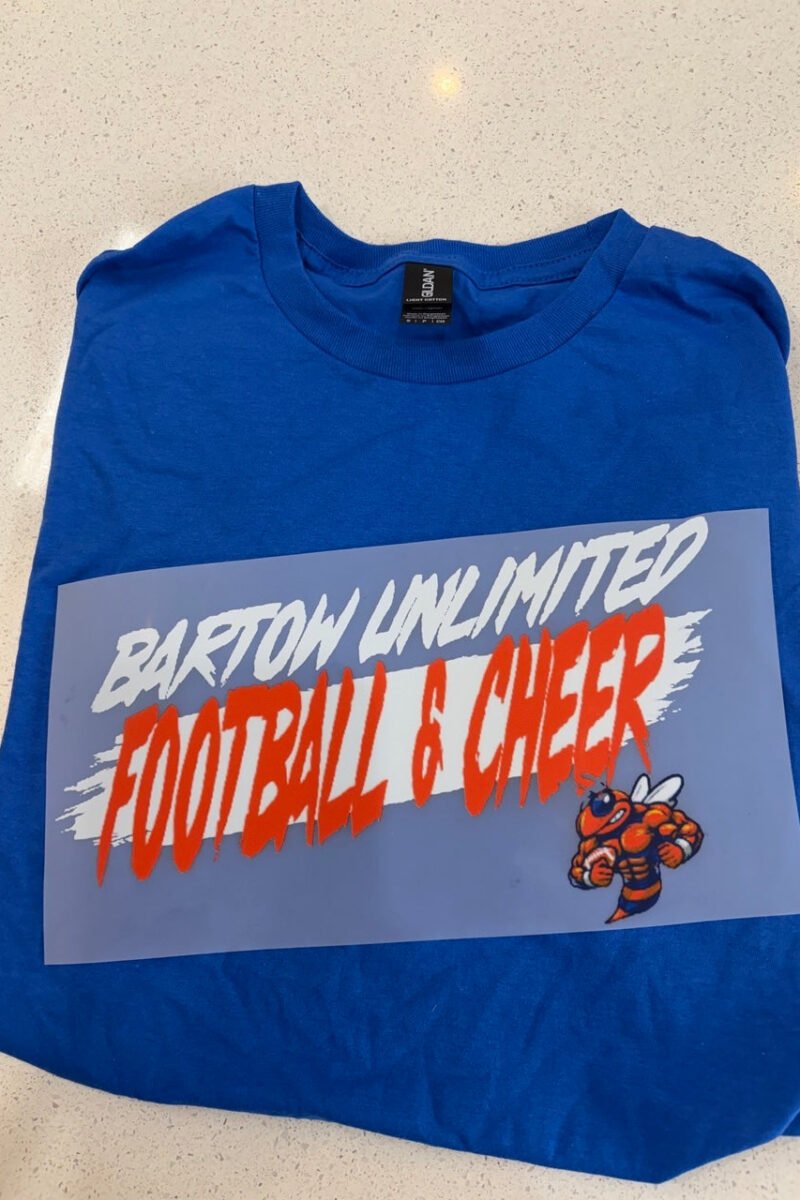 Bartow Unlimited Football and Cheer T-Shirt Style 4