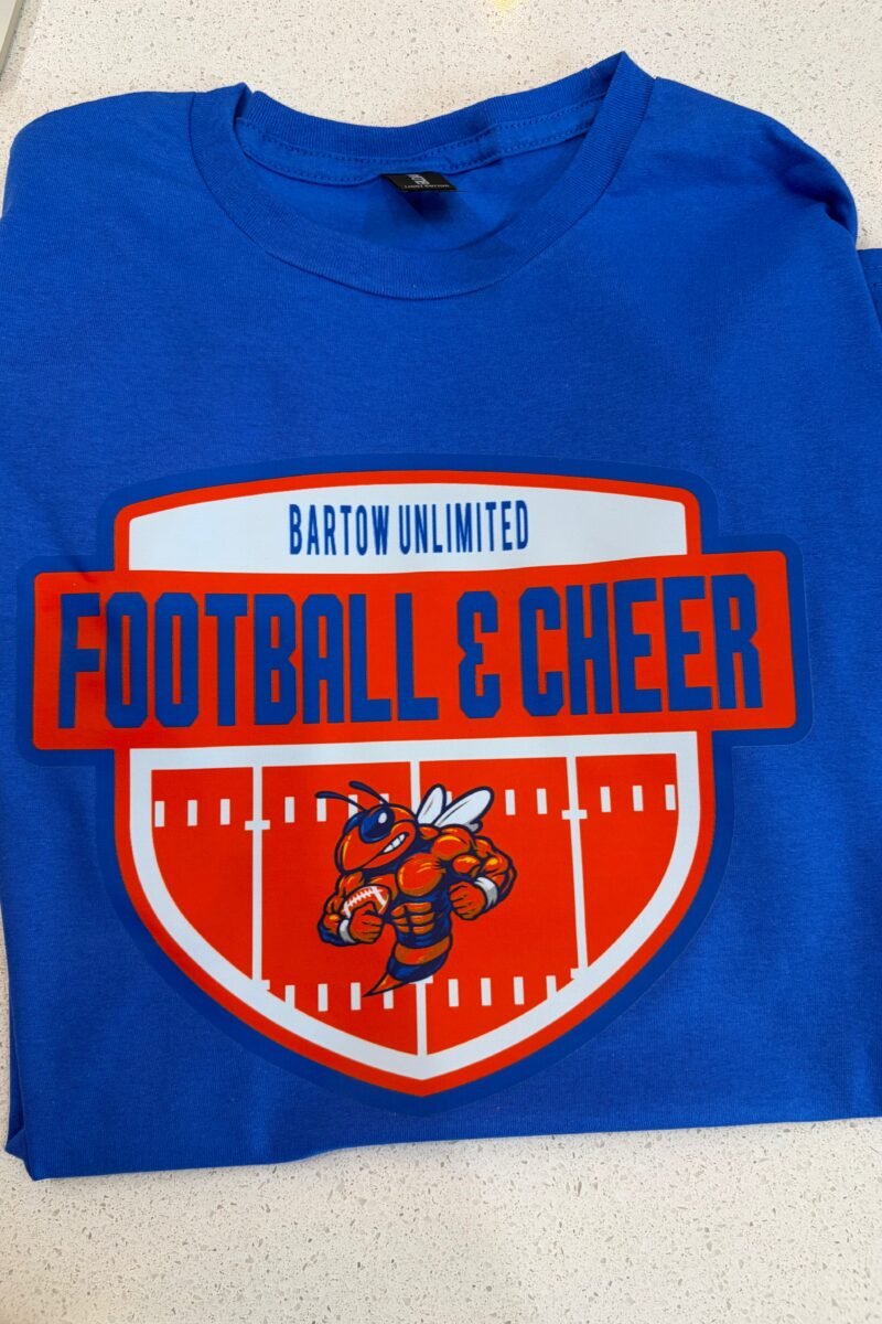 Bartow Unlimited Football and Cheer T-Shirt Style 3